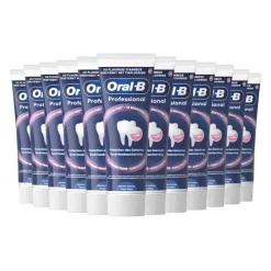 Spoelen & Poetsen<Oral-B 12x Tandpasta Professional Tandvleesbescherming Frisse Munt 75 ml