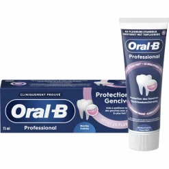 Spoelen & Poetsen<Oral-B 12x Tandpasta Professional Tandvleesbescherming Frisse Munt 75 ml