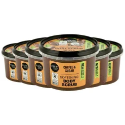 Clearance 6x Body Scrub Brazilian Coffee 250 ml Bad & Douche