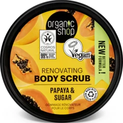 Bad & Douche<Organic Shop 6x Body Scrub Papaya 250 ml