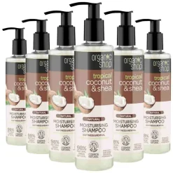 Sale 6x Coconut & Shea Shampoo 280 ml Shampoo