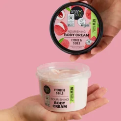 Huidverzorging<Organic Shop 6x Nourishing Bodycrème Lychee 250 ml