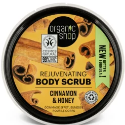 6x Rejuvenating Body Scrub Cinnamon 250 ml^Organic Shop Online