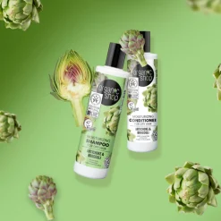 Shampoo<Organic Shop 6x Shampoo Artichoke and Broccoli 280 ml