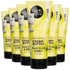 6x Ylang-ylang and Buriti Hand & Nagelcrème 75 ml Handverzorging