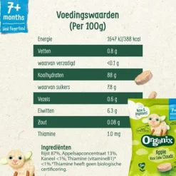 Best 6x Luchtige Rijstwafeltjes 7+m Appel 40 gr Baby & Peutervoeding