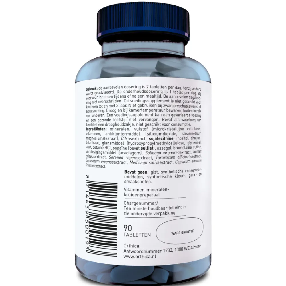 Multi Vitaminen En Mineralen<Orthica 2x Multi 4 All 90 tabletten