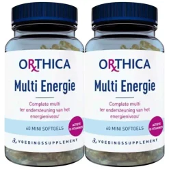 Multi Vitaminen En Mineralen<Orthica 2x Multi Energie 60 softgels
