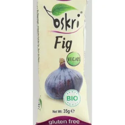 Snacks & Tussendoortjes<Oskri 3x Reep Vijg Fruit Bio 35 gr