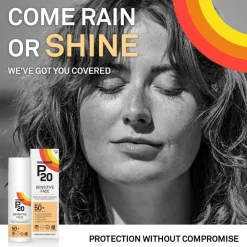 2x Sensitive Face SPF 50+ Creme 50 gr^P20 Clearance