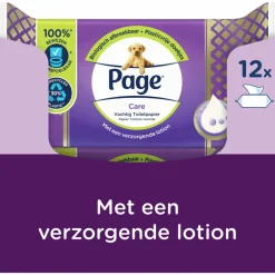 Best 12x Vochtig Care 38 stuks Toiletpapier