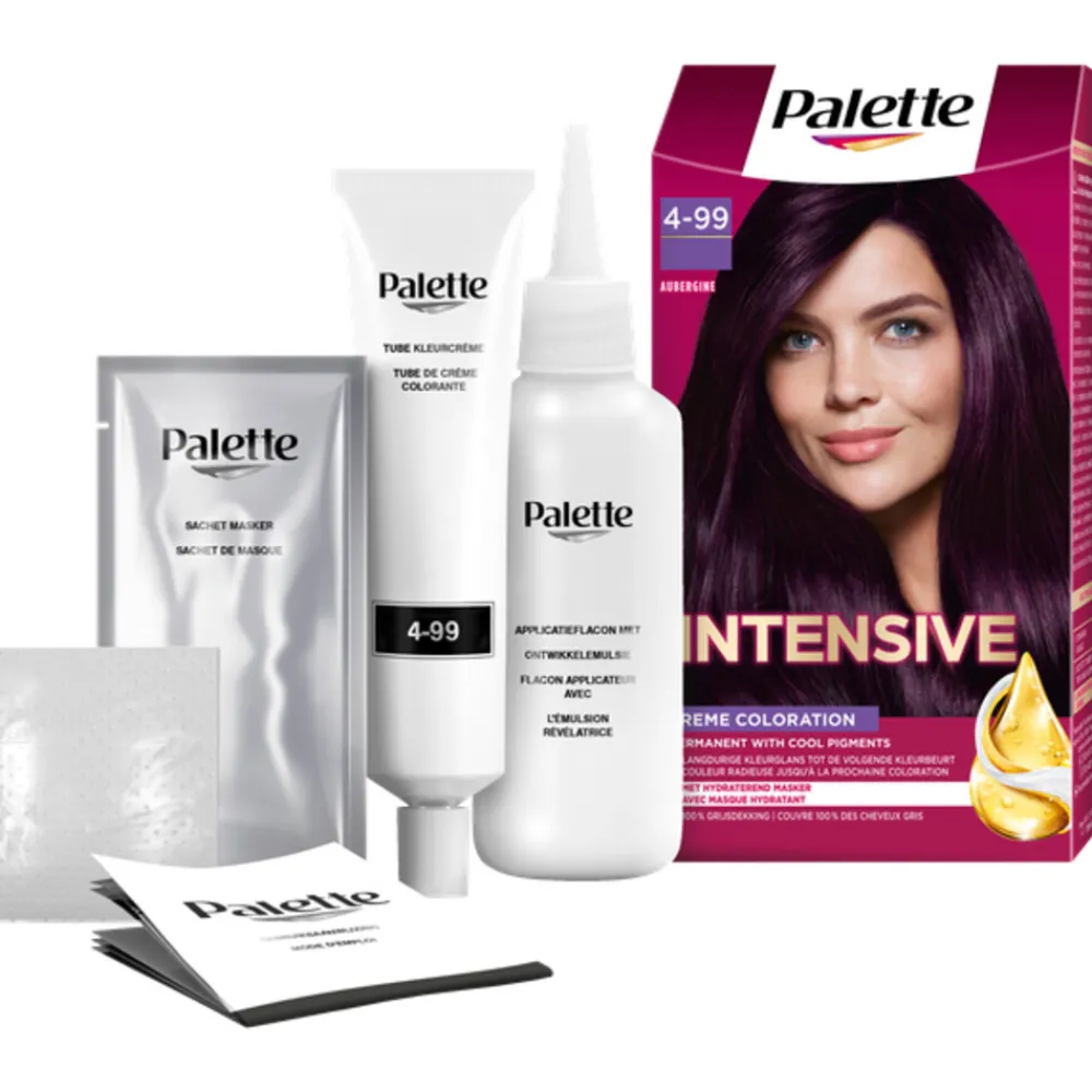 Online 3x Intensive Creme Haarkleuring 4-99 Aubergine Haarkleuring