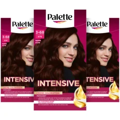 New 3x Intensive Oil-Care Color Haarkleuring 878 Mahonie Haarkleuring