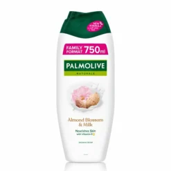 Online 12x Douchecrème Naturals Amandel & Melk 750 ml Bad & Douche