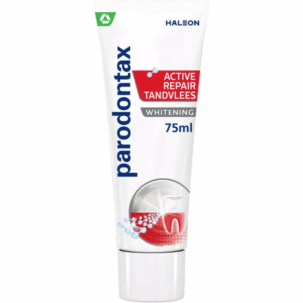 Spoelen & Poetsen<Parodontax 3x Tandpasta Active Repair Tandvlees Whitening 75 ml
