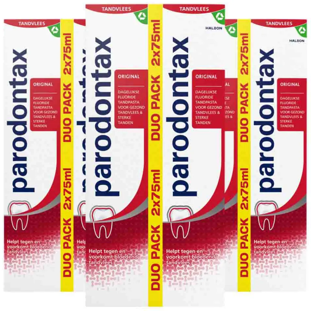 Spoelen & Poetsen<Parodontax 3x Tandpasta bij Bloeden Tandvlees Original 2 x 75 ml