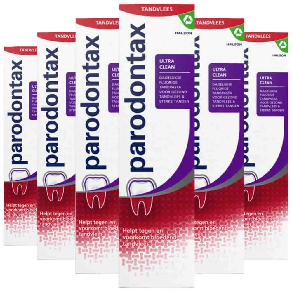 6x Tandpasta bij Bloedend Tandvlees Ultra Clean 75 ml^Parodontax Sale