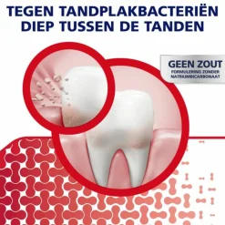 Outlet 6x Tandpasta Tandvlees + Gevoeligheid & Adem Whitening 75 ml Spoelen & Poetsen