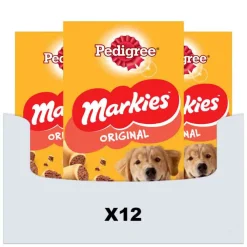 Snacks<Pedigree 12x Markies Original Hondensnacks Vlees 500 gr