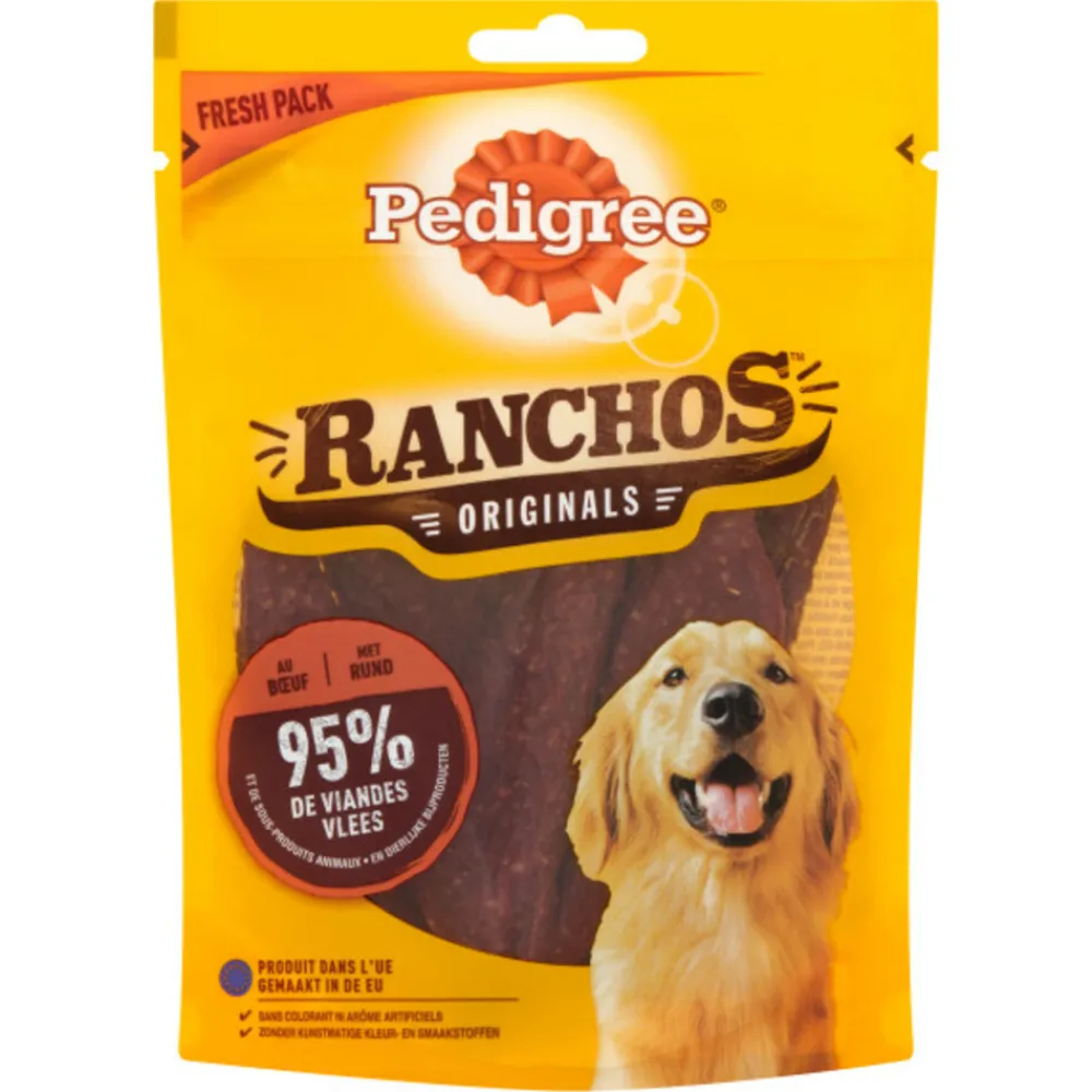 Online 7x Ranchos Original Hondensnacks Rund 70 gr Snacks