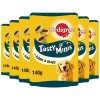 Snacks<Pedigree 6x Tasty Hondensnacks Minis Cheesy Bites 140 gr