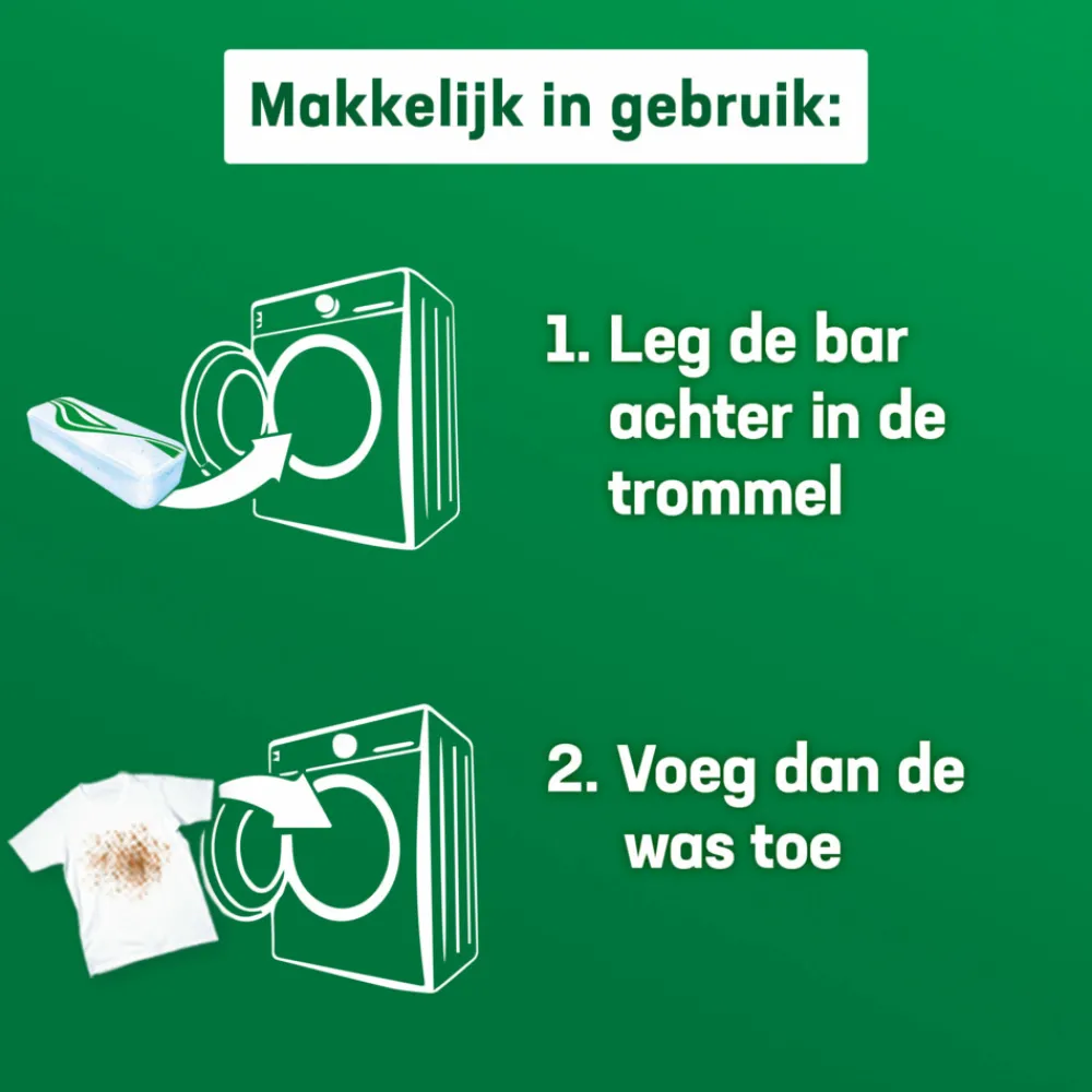 Sale 9x Wasmiddel Power Bars Universal 16 stuks Wasmiddel