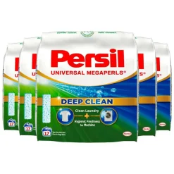 Wasmiddel<Persil 5x Waspoeder Megaperls Power 17 Wasbeurten 1,02 kg
