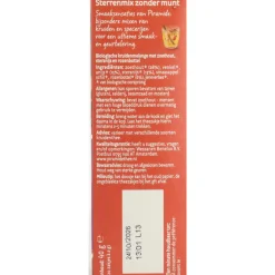 Thee<Piramide 3x Biologische Theezakjes Sterrenmix Zonder Munt 20 stuks