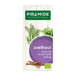 3x Biologische Theezakjes Zoethout 20 stuks Thee