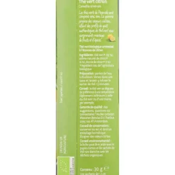 Thee<Piramide 3x Groene Thee Bio Citroen 20 stuks