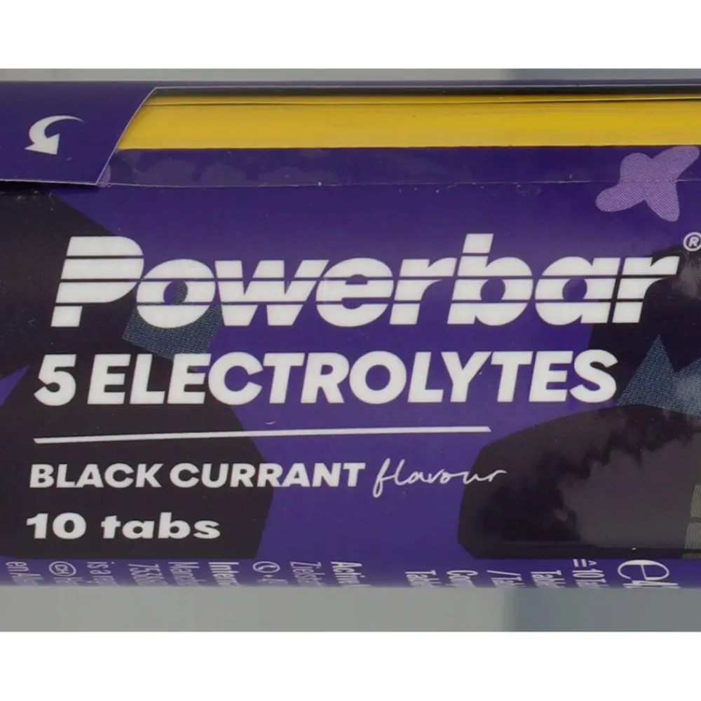 12x Electrolyte Tabs Black Currant 10 tabletten^PowerBar Best