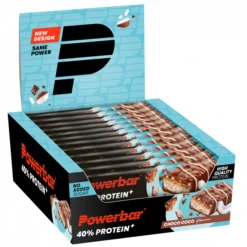 Sportvoeding & Drank|Snacks & Tussendoortjes<PowerBar 12x Proteine + Crisp Choco Coco 40 gr