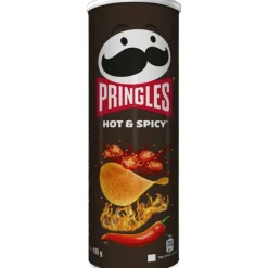 6x Chips Hot & Spicy 165 gr^Pringles New