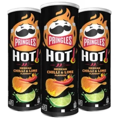 3x HOT Mexican Chilli & Lime 160 gr^Pringles Sale