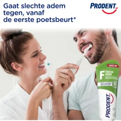 12x Tandpasta Frisse Adem 75 ml^Prodent Hot