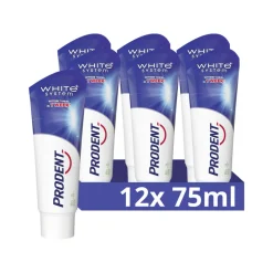 Clearance 12x Tandpasta White System 75 ml Spoelen & Poetsen