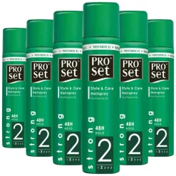 6x Haarspray Sterk 300 ml^Proset Online