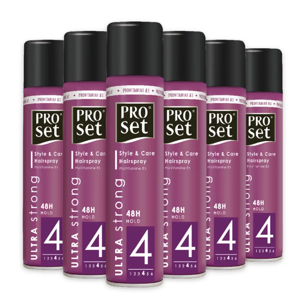 Haarstyling<Proset 6x Haarspray Ultra Sterk 300 ml