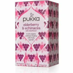 3x Thee Elderberry Echinacusda 20 stuks^Pukka Sale