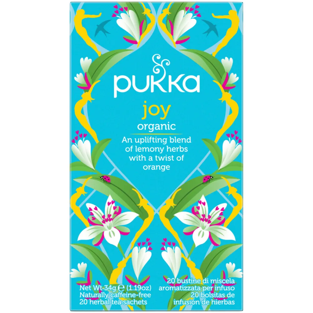 3x Thee Joy Organic 20 stuks^Pukka Hot