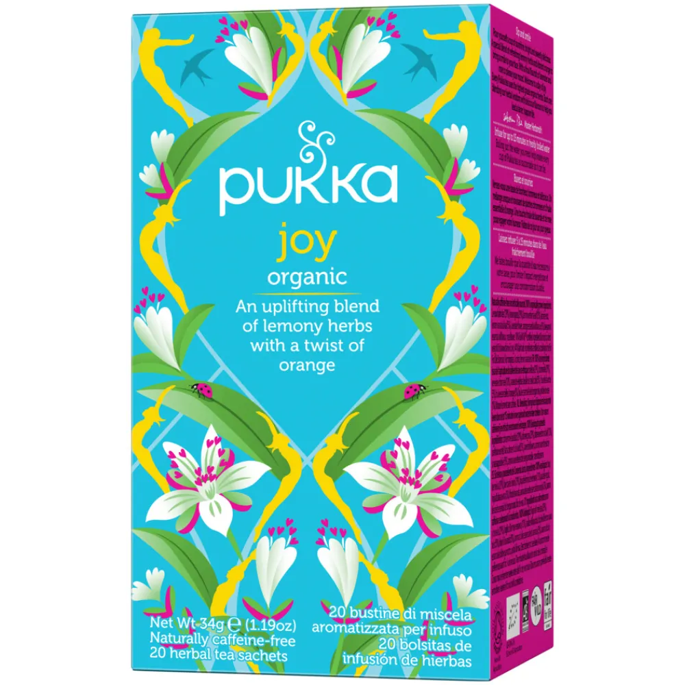 3x Thee Joy Organic 20 stuks^Pukka Hot