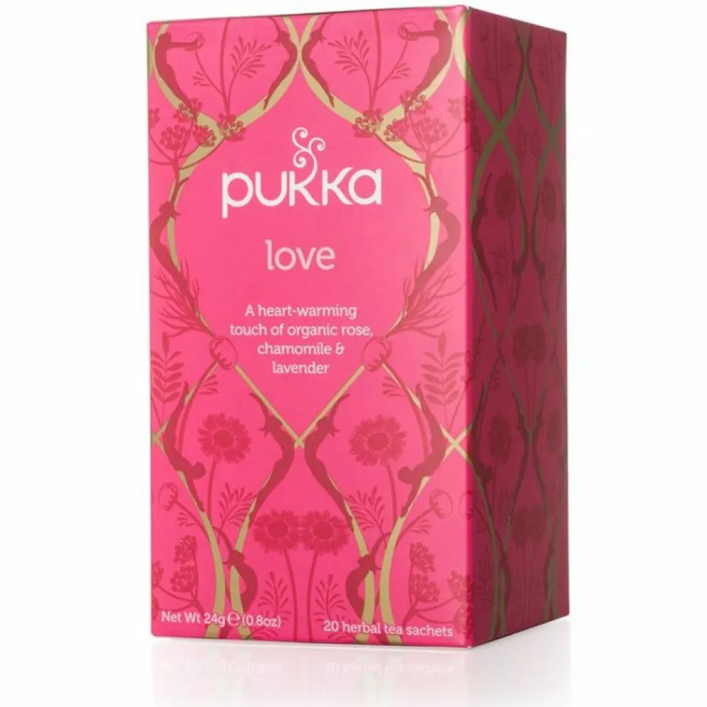 Thee<Pukka 3x Thee Love 20 stuks