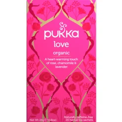 Thee<Pukka 3x Thee Love 20 stuks