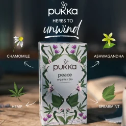 Thee<Pukka 3x thee Peace 20 stuks