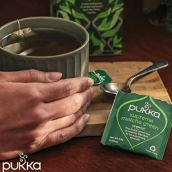 3x Thee Supreme Matcha Green 20 stuks^Pukka New