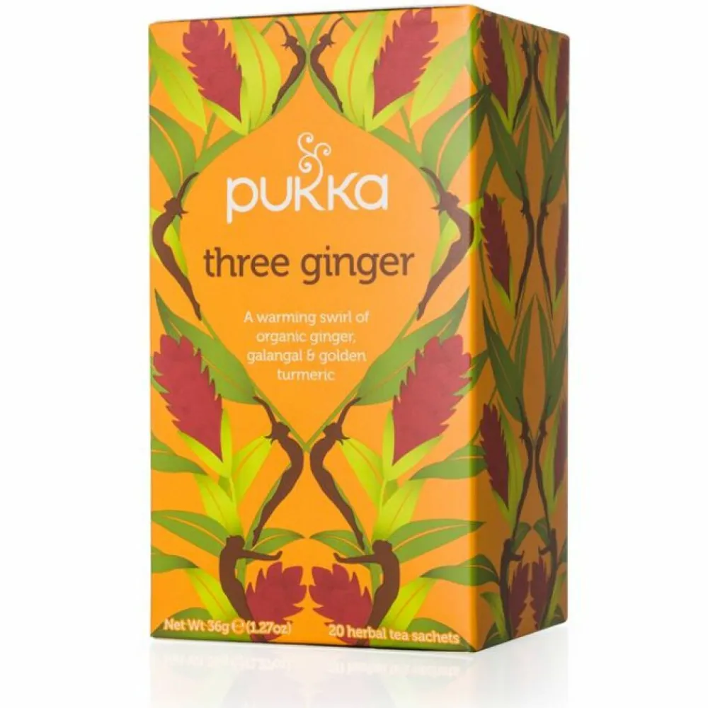 3x Thee Three Ginger 20 stuks^Pukka Clearance