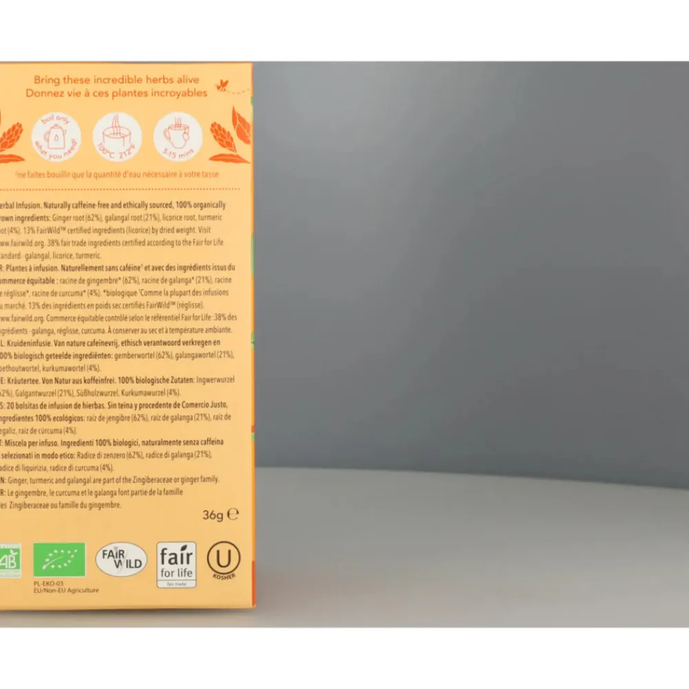 3x Thee Three Ginger 20 stuks^Pukka Clearance