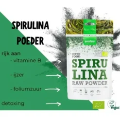Superfoods<Purasana 6x Superfood Spirulina Poeder Bio 200 gr