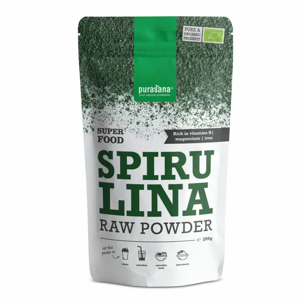 Discount 3x Superfood Spirulina Poeder Bio 200 gr Superfoods