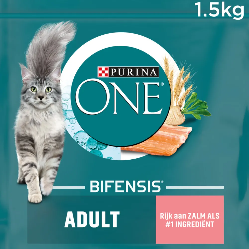 4x Adult Zalm - Volkoren Granen 1,5 kg^Purina ONE Clearance